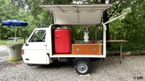 Piaggo, la voiture à bière