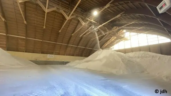 Salzhalle der Saline Riburg