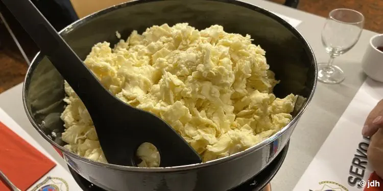 Fonducaquelon mit Käse