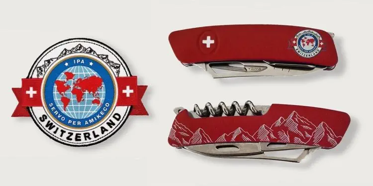 Taschenmesser mit IPA-Logo