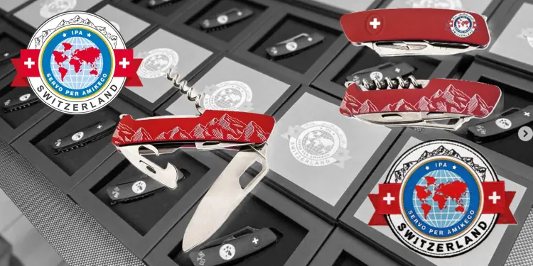 Taschenmesser mit IPA-Logo
