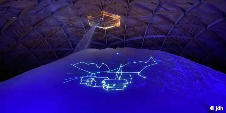 Lasershow im Saldome II